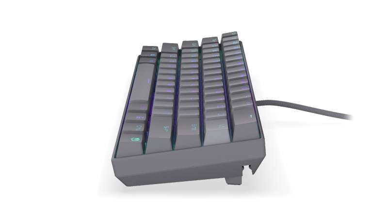 Endorfy Thock V2 Compact Red Switch Mechanical Keyboard Grey US