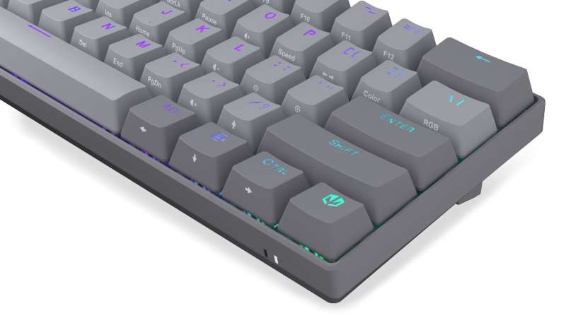 Endorfy Thock V2 Compact Red Switch Mechanical Keyboard Grey US