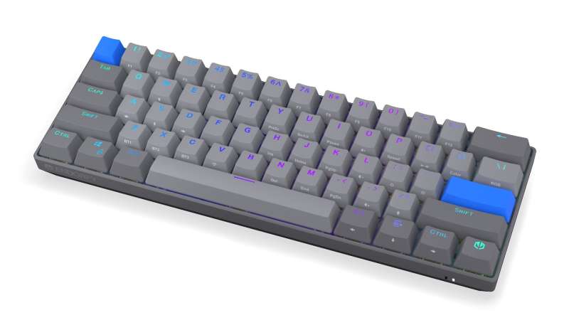 Endorfy Thock V2 Compact Yellow Switch Mechanical Keyboard Grey US