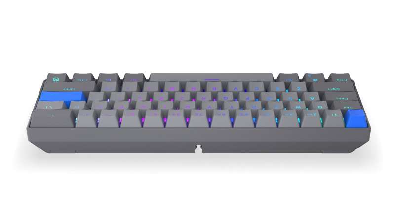 Endorfy Thock V2 Compact Yellow Switch Mechanical Keyboard Grey US