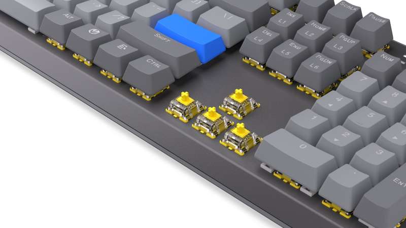 Endorfy Thock V2 Wireless Bluetooth Keyboard Grey US
