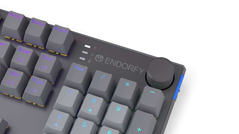 Endorfy Thock V2 Wireless Bluetooth Keyboard Grey US