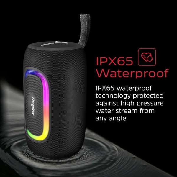 Energizer BTS163 Bluetooth Speaker with PowerBank Black