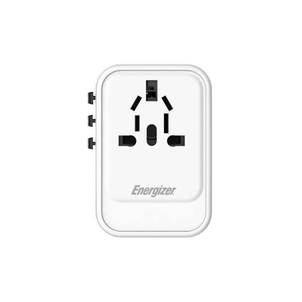 Energizer ETC450 45W Dual USB-C & USB-A Travel Charger White