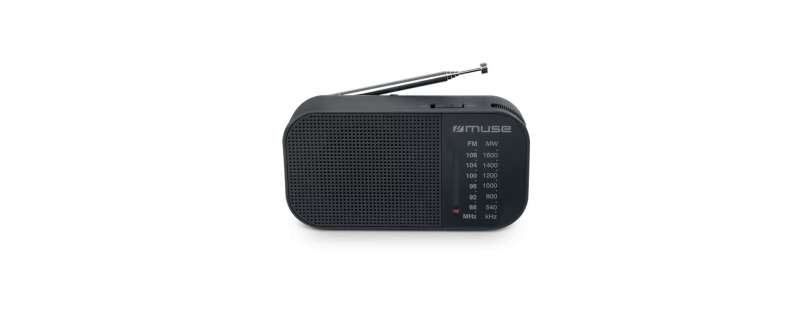 Muse M-025R Radio Black