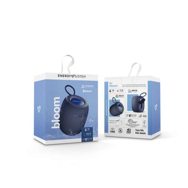 Energy Sistem Bloom Bluetooth Speaker Blue