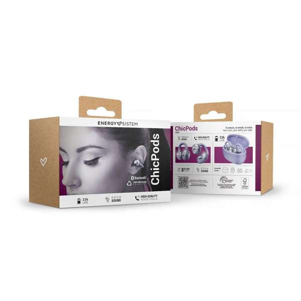 Energy Sistem ChicPods TWS Bluetooth Headset Violet