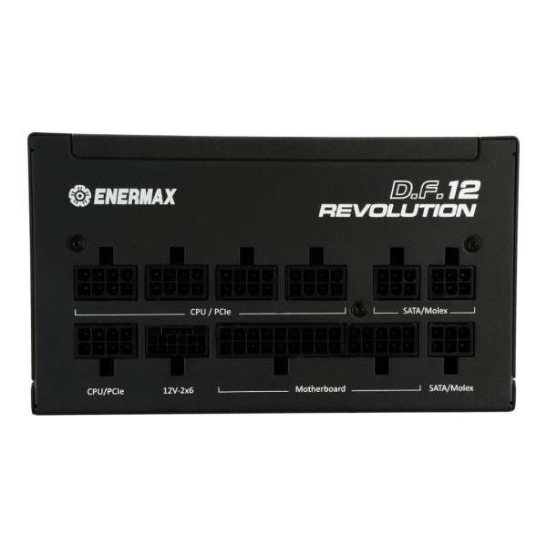 Enermax 750W 80+ Gold Revolution D.F.12 Black ATX 3.1