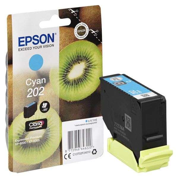 Epson T02F2 (202) Cyan tintapatron