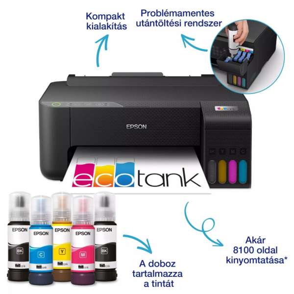 Epson EcoTank L1270 Wireless Tintasugaras Nyomtató