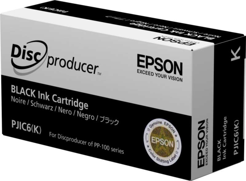 Epson PJIC7 Black tintapatron