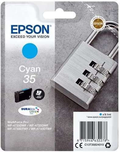 Epson T3582 (35) Cyan tintapatron