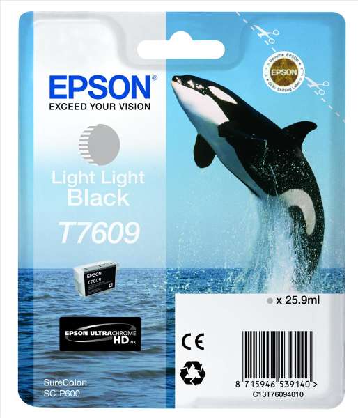 Epson T7609 Light Light Black tintapatron