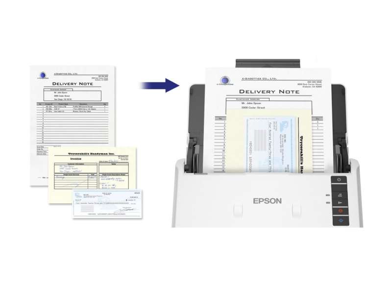 Epson WorkForce DS-530III Lapáthúzos Szkenner White