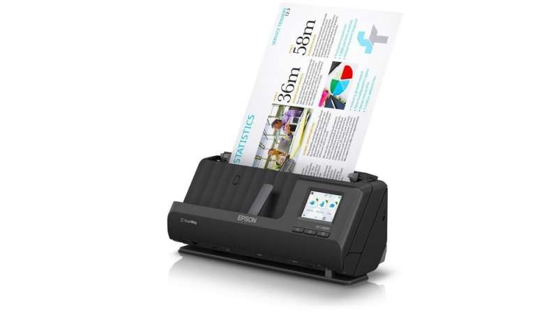 Epson WorkForce ES-C380W Lapáthúzós Szkenner Black