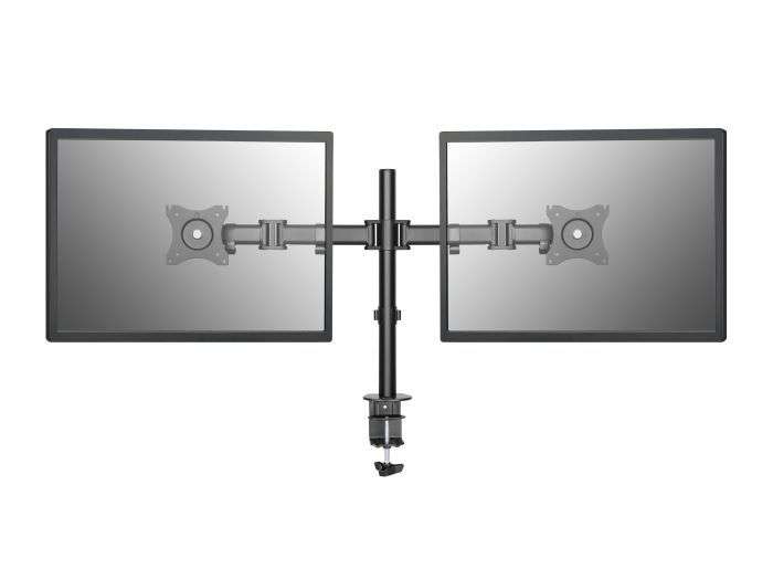 EQuip 13"-27" Articulating Dual Monitor Desk Mount Bracket