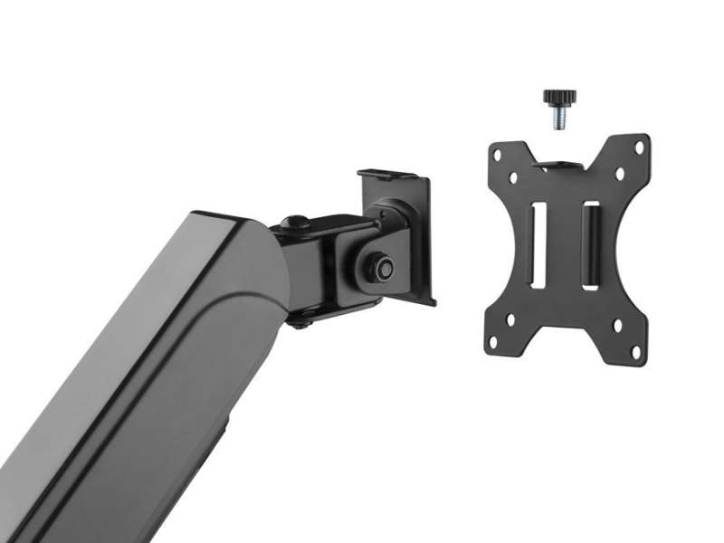 EQuip 17"-32" Monitor Desk Mount Bracket Black