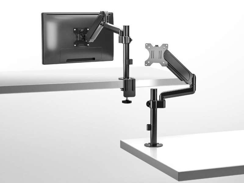 EQuip 17"-32" Monitor Desk Mount Bracket Black