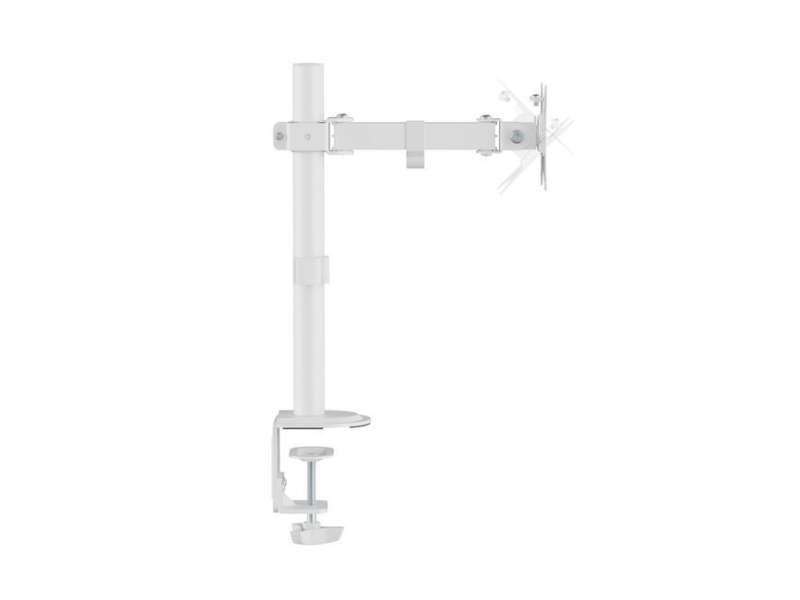 EQuip 17"-32" Articulating Monitor Desk Mount Bracket White