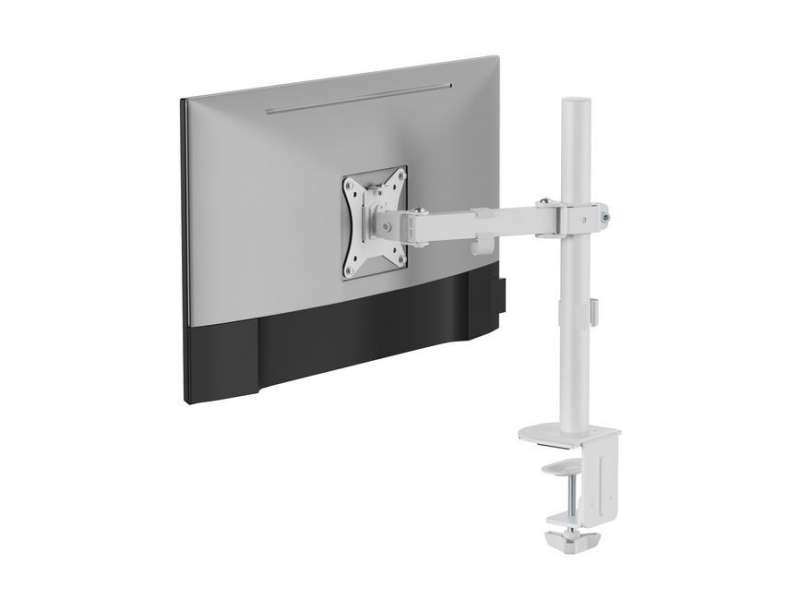 EQuip 17"-32" Articulating Monitor Desk Mount Bracket White