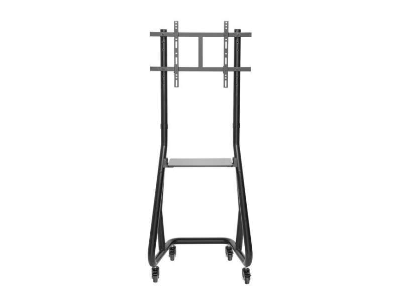 EQuip 37"-80" Heavy-Duty TV Cart Black