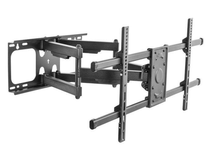 EQuip 37"-90" Tilt/Swivel TV Wall Mount Bracket Black