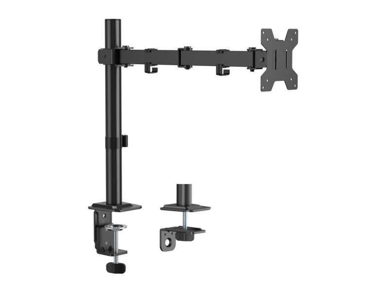 EQuip Articulating Monitor Desk Mount 17"-32" Black