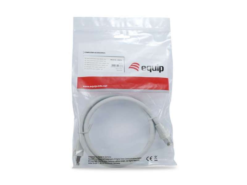 EQuip CAT8.1 S-FTP Patch Cable 2m Grey