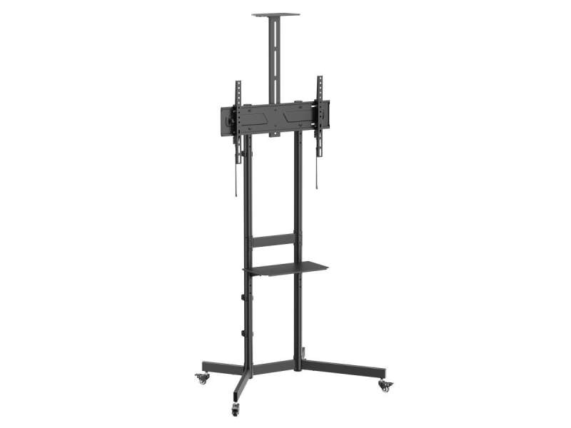 EQuip Economy TV Trolley 37"-70" Black