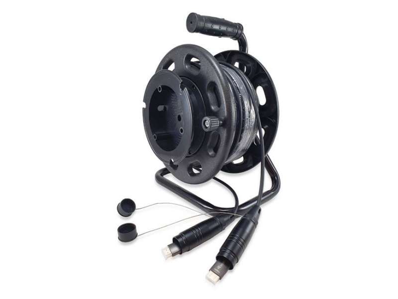 EQuip HDMI 2.1 Active Optic Armored Cable 100m 8K/60Hz 4K/120Hz 48Gbps Black
