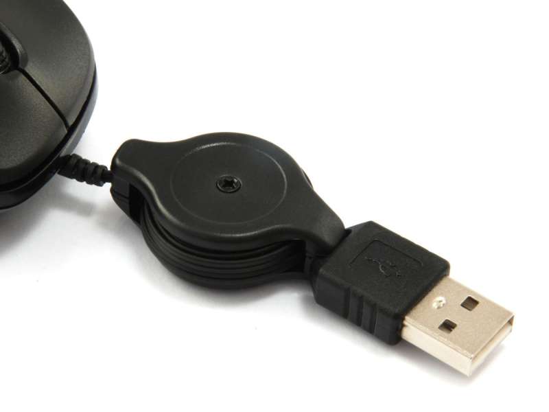 EQuip Optical Travel Mouse Black