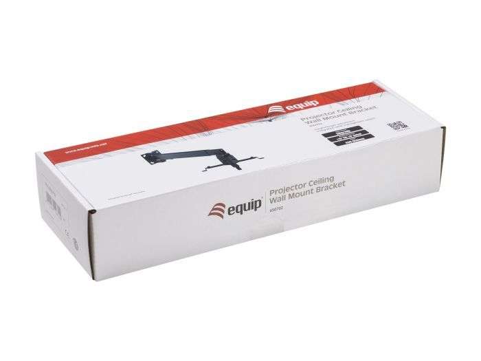 EQuip Projector Ceiling Wall Mount Bracket Black