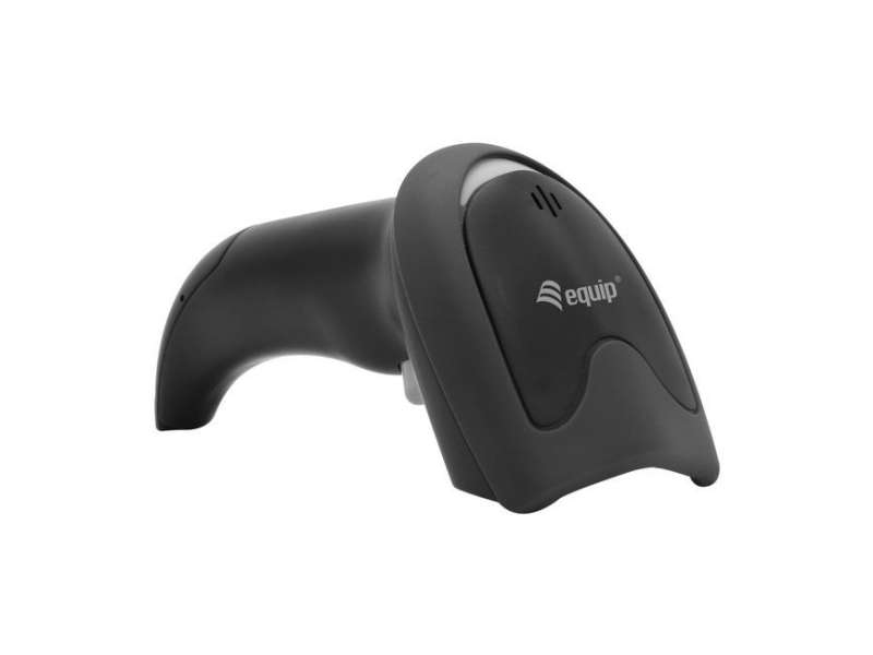 EQuip USB 1D/2D Barcode Scanner with Stand Vonalkódolvasó Black