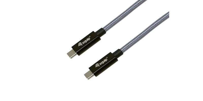 EQuip USB 3.2 Gen 2x2 C to C Cable 1m Black