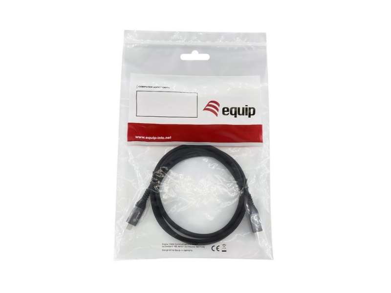EQuip USB-C 4 Gen3 to USB-C 240W cable 2m Black