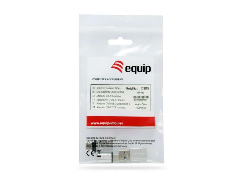 EQuip USB-C OTG Adapter Set (3-pack)