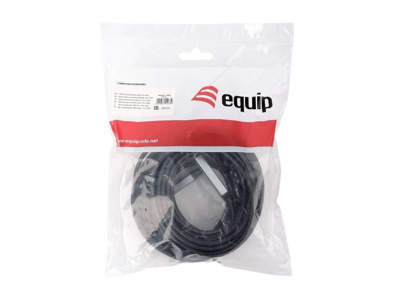 EQuip USB-C to C Active extension cable 15m Black