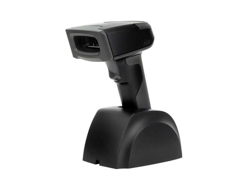 EQuip Wireless 2D 2.4GHz + Bluetooth Barcode Scanner with Charging Stand