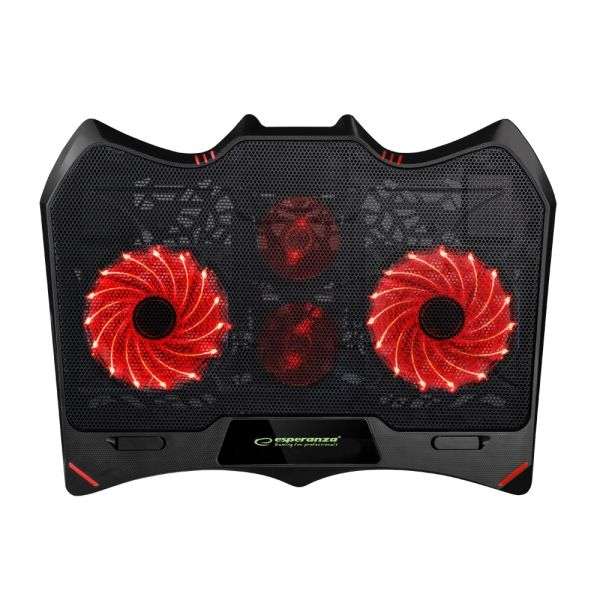 Esperanza Buran Gamer Notebook Hűtő Black