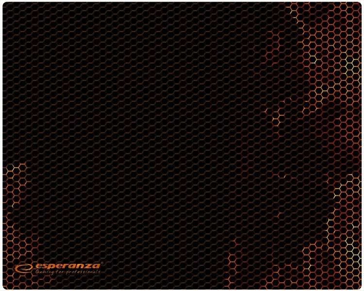 Esperanza Flame Midi Gaming Egérpad Black/Orange
