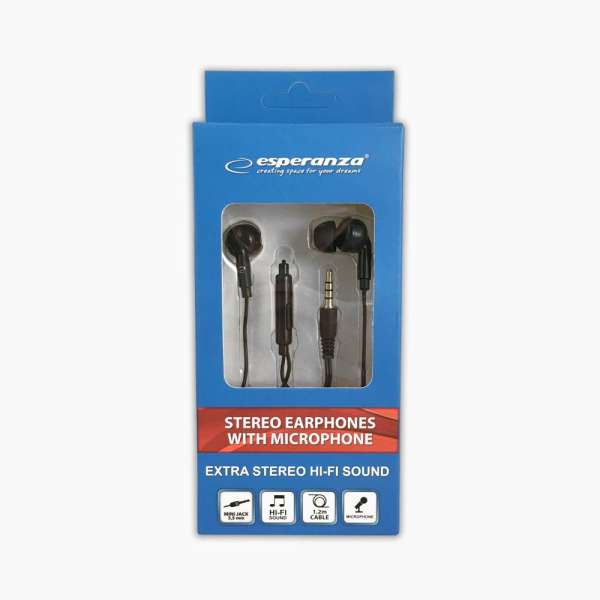Esperanza EH190K Headset Black