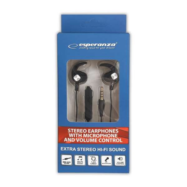 Esperanza EH200K Headset Black