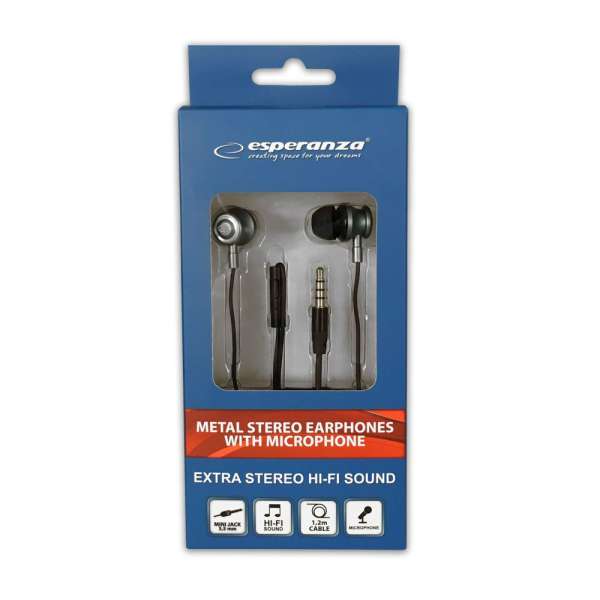 Esperanza EH206K Headset Black