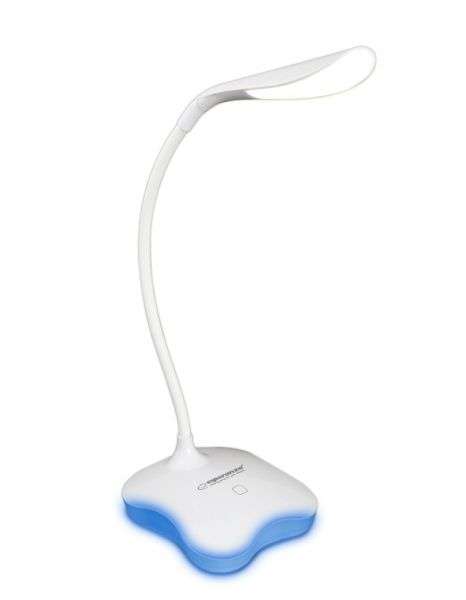 Esperanza ELD105W Mimosa LED Asztali Lámpa Fehér