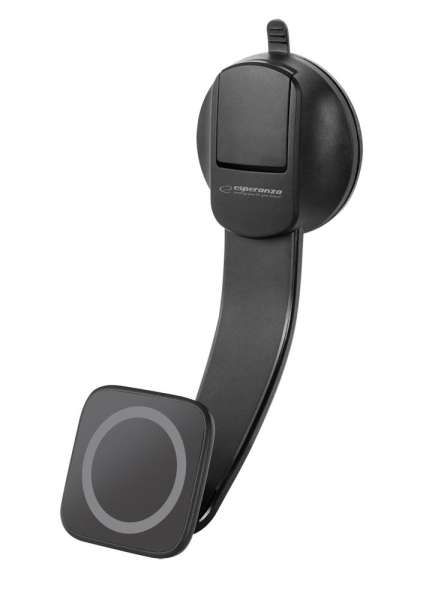Esperanza EMH145 Boom magnetic car holder for smartphones Black
