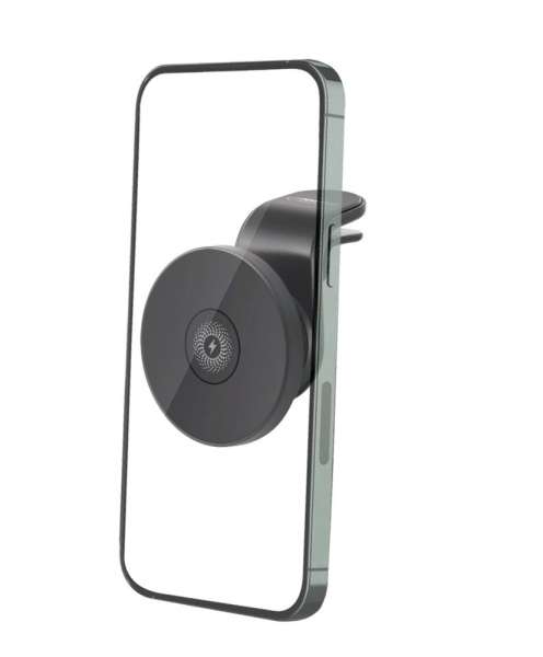 Esperanza EMH146 Hoop magnetic holder with a wireless charger Black