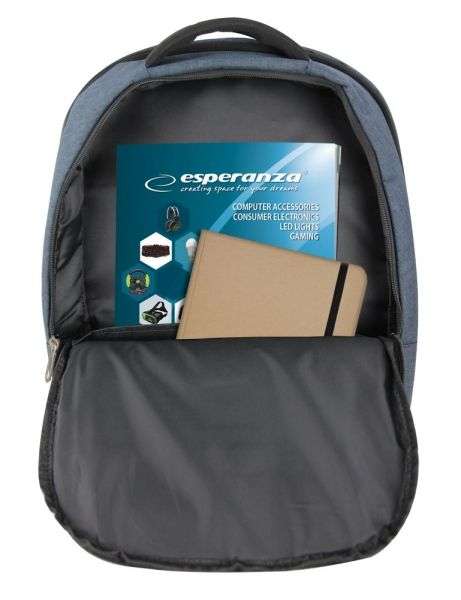 Esperanza ET196 Taranto Notebook Backpack 15,6" Blue