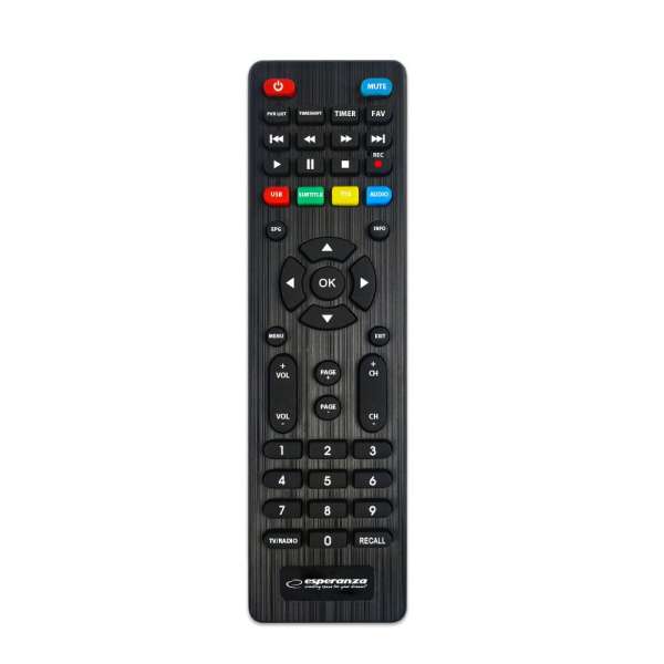 Esperanza EV107R DVB-T/T2 digital terrestrial TV decoder