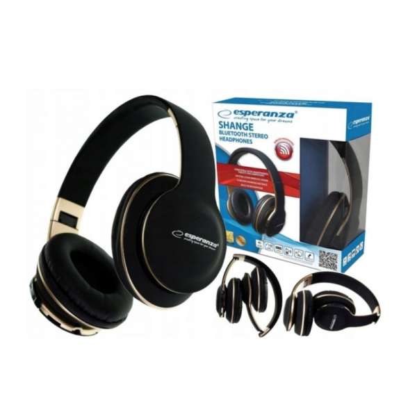 Esperanza Shange Bluetooth Headset Black/Gold