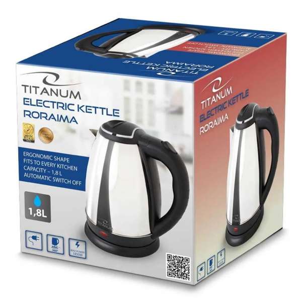 Esperanza Titanium Elektromos vízforraló Roraima 1,8L